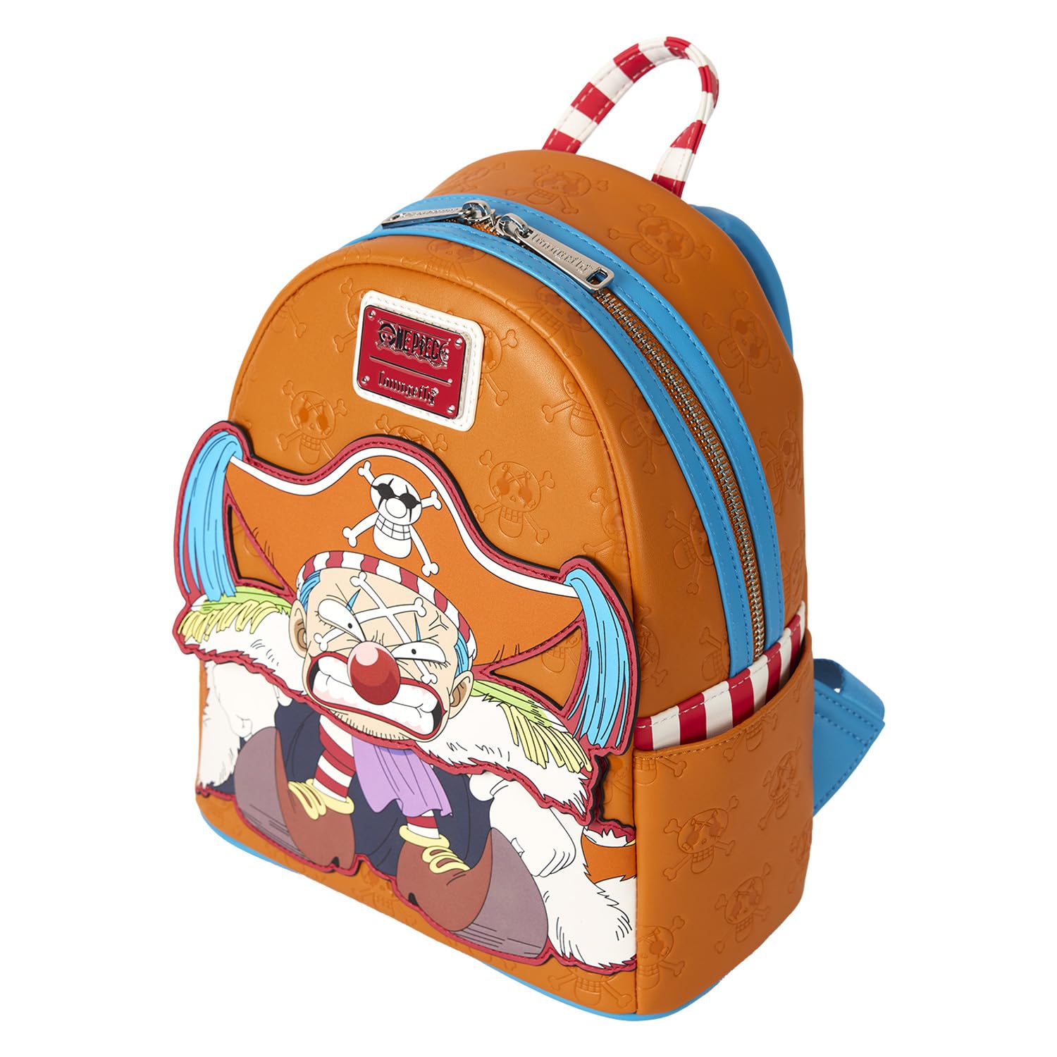 Loungefly One Piece Buggy Cosplay Mini Backpack - Amazon Exclusive Anime Collectible for Fans, Cosplay & Conventions