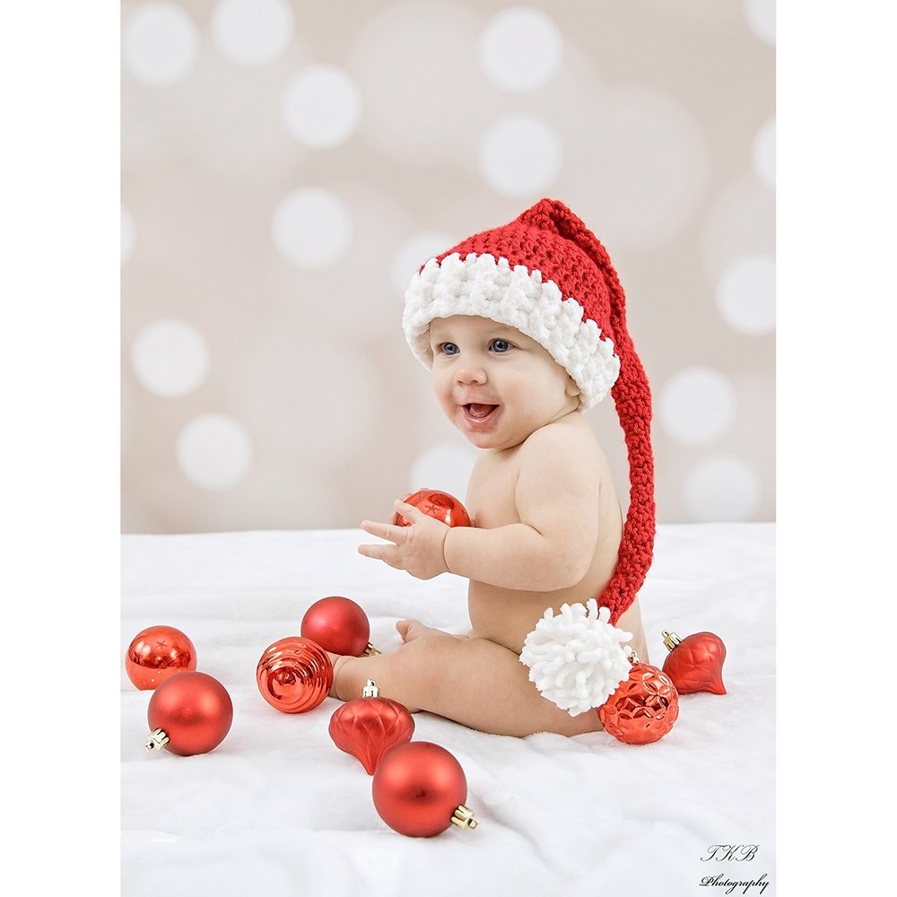 Premium Hazelnut Bokeh Photography Backdrop - 8ft x 8ft Wrinkle-Free Fabric - Perfect for Studio Portraits, Newborn Photos & Social Media Content Creation