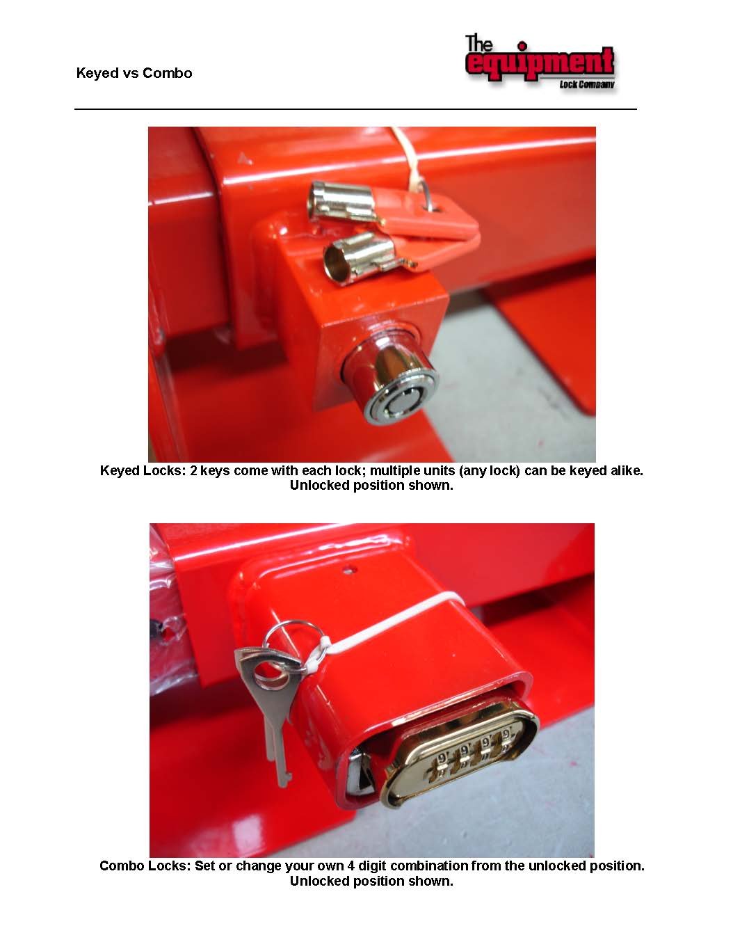 ESL E-Series One Drive Control Skid Steer Lock - Heavy Duty Equipment Security Lock for Skid Steer Loaders - Perfect for Construction Sites, Farms & Equipment Storage