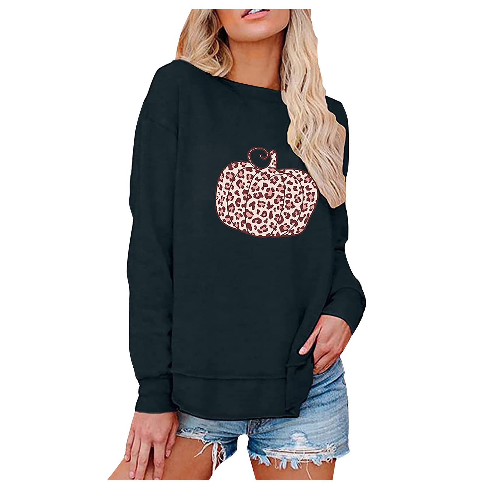 Plus Size Women's Loose Fit White Long Sleeve Blouse - Comfortable Casual Tops for Work & Everyday Wear