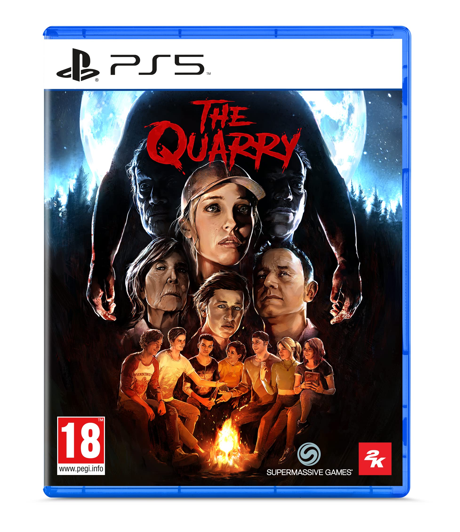 The Quarry PS5 Game - Horror Survival Adventure for PlayStation 5 | Perfect for Halloween Gaming & Thriller Fans