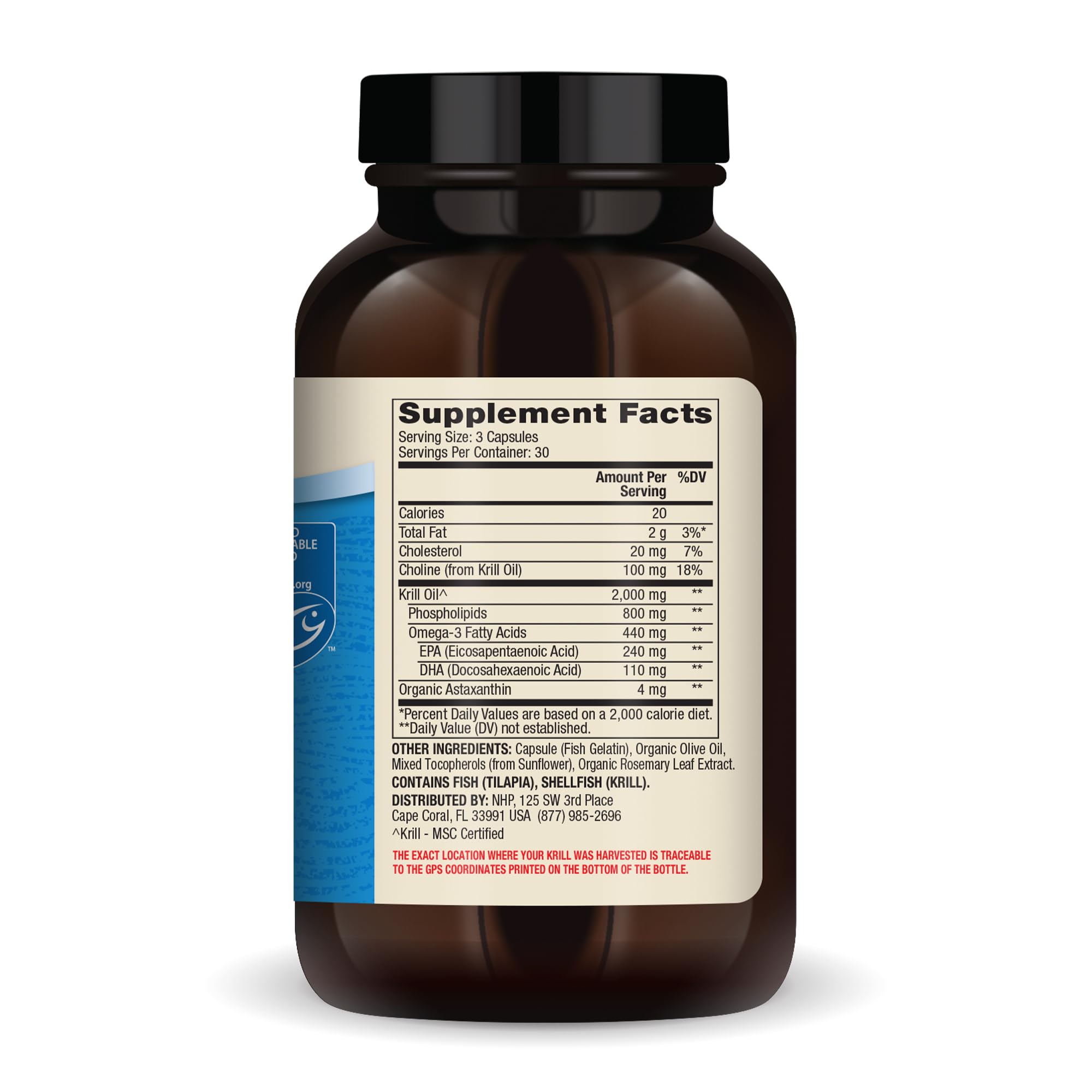 Dr. Mercola Krill Oil Double Strength - 90 Servings (270 Capsules) | 2000mg Omega-3 Supplement with EPA & DHA | Non-GMO, MSC Certified | Supports Heart, Brain & Joint Health | Perfect for Active Lifestyles & Wellness Routines