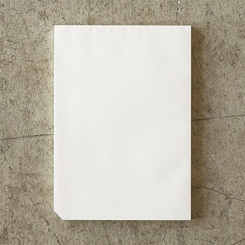 Midori MD Cotton Paper Pad - Premium Notebook for Sketching, Writing & Journaling - Perfect for Artists, Students & Office Use