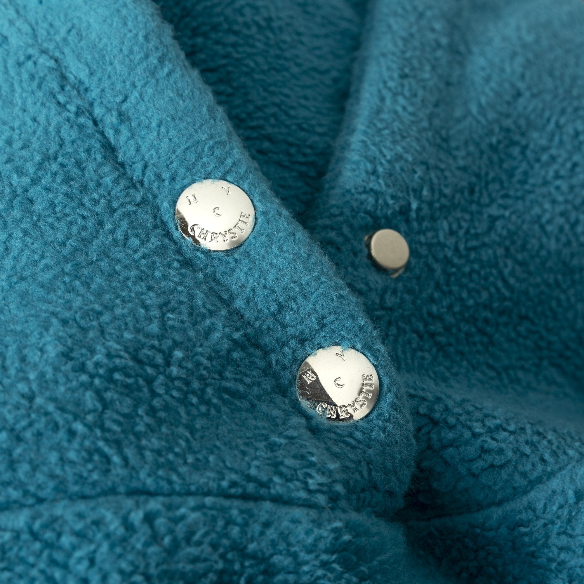 Chrystie NYC Premium Reversed Fleece Hoodie for Men & Women - Soft Teal Green Pullover for Casual Wear, Street Style & Outdoor Activities