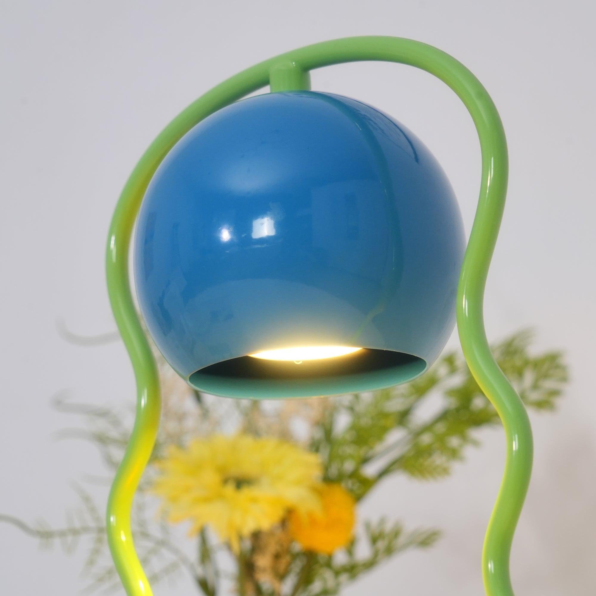 Squiggle Bright LED Table Lamp - Modern Desk Light for Home Office, Bedroom & Living Room - Perfect for Reading, Studying & Decor