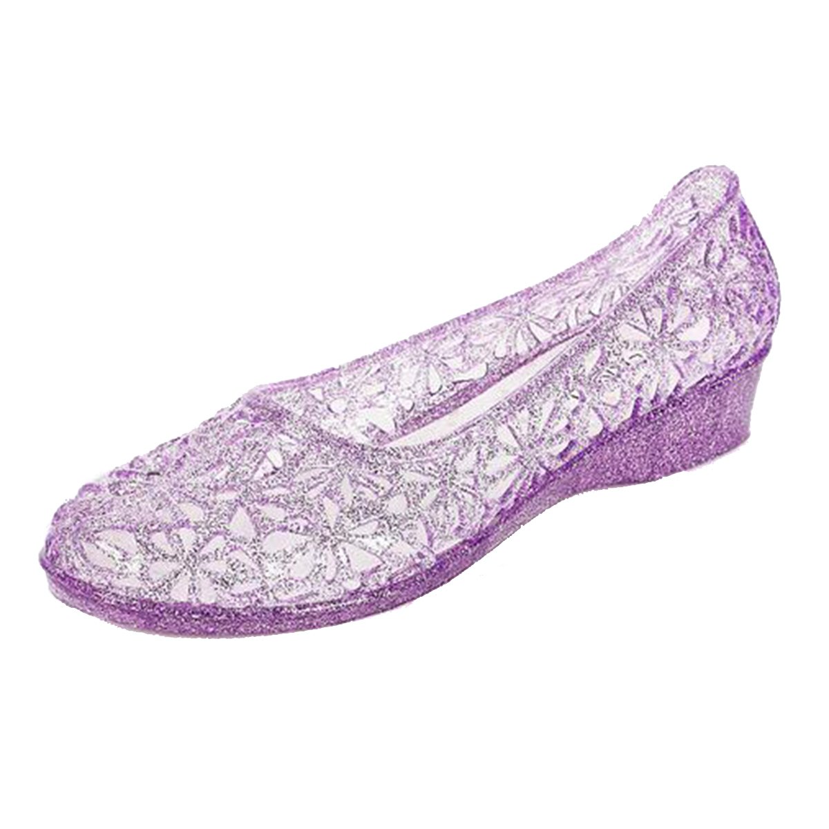 XSBY Women's Fashion Jelly Sandals - Comfortable & Stylish Beach Slides for Summer, Pool, and Outdoor Activities