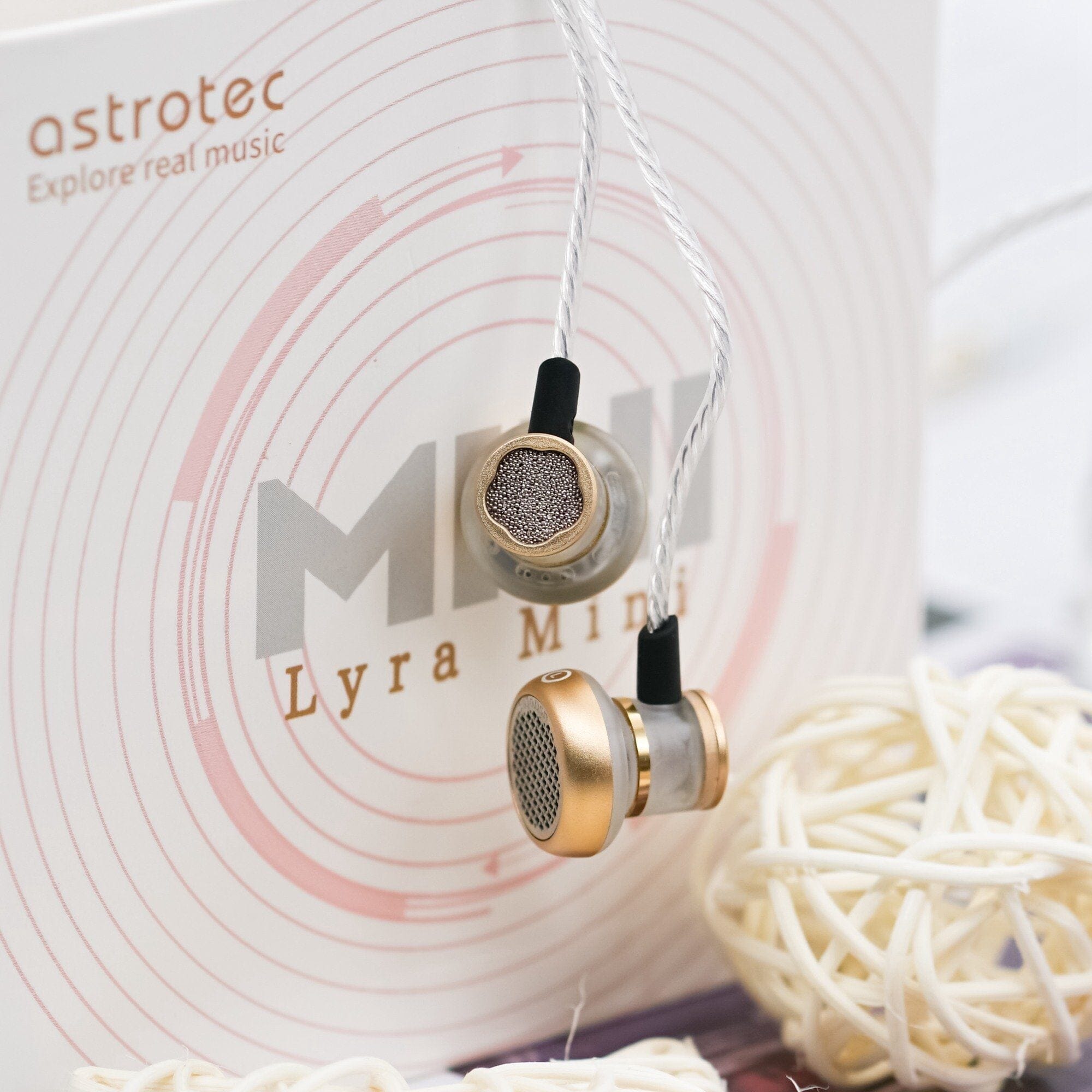 Astrotec Lyra Mini Wireless Bluetooth Earbuds with Noise Cancellation - Perfect for Running, Gym & Travel