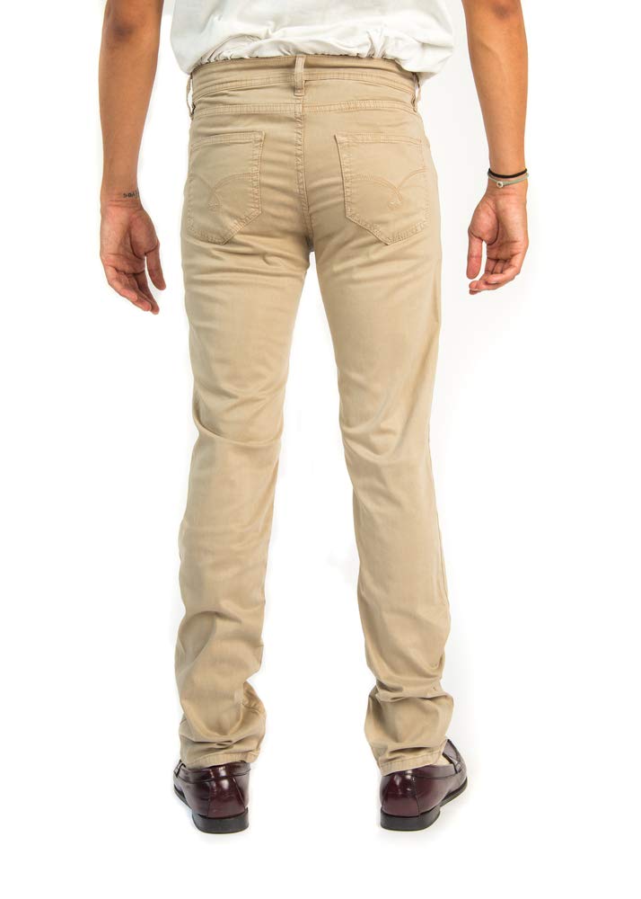 Jack Of Spades Men's Jeans - Classic Straight Leg Denim Pants for Casual Wear | Comfortable & Stylish Everyday Outfit for Work, Dating & Weekend
