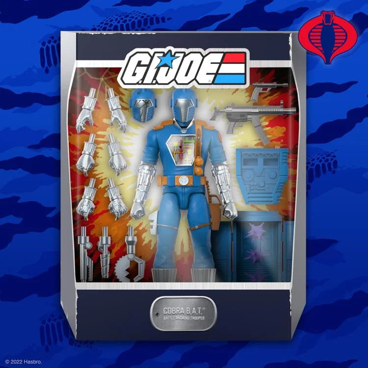 G.I. Joe ULTIMATES! Cobra B.A.T. Action Figure (Comic Version) - SDCC 2022 Exclusive Collectible Toy for Display & Play