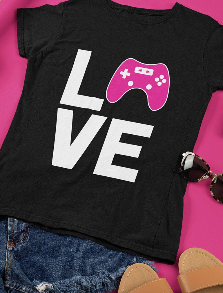 Gamer Girl T-Shirt - Cute Gaming Gift for Women Gamers | Perfect for Casual Wear, Gaming Events & Cosplay