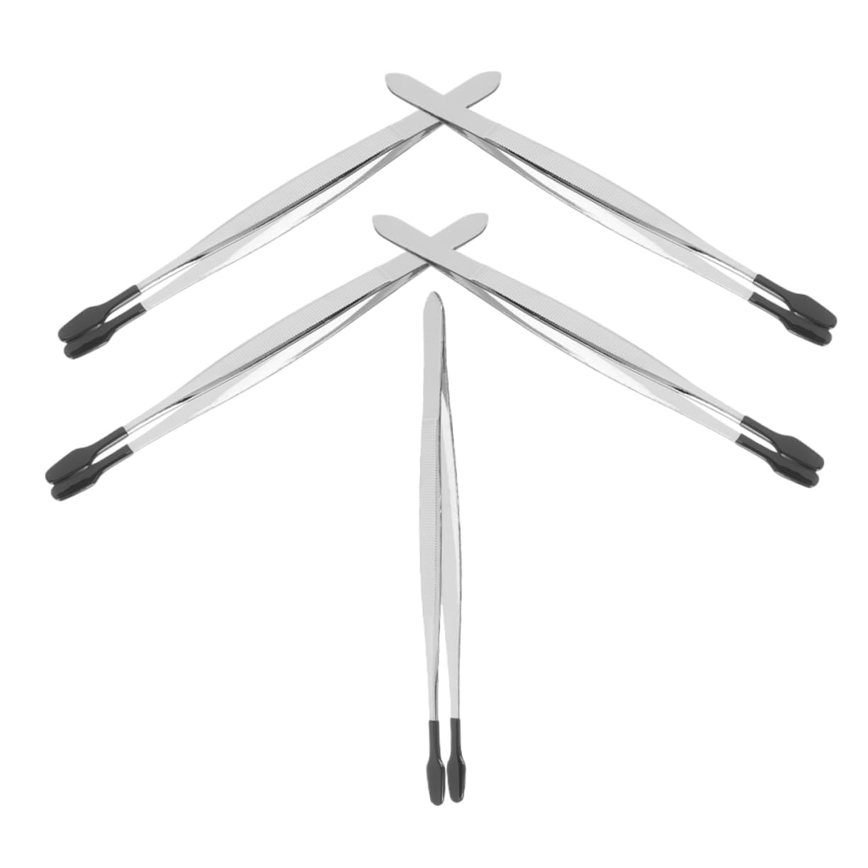 NOLITOY 5-Piece Eyelash Extension Tool Kit - False Eyelash Applicator, Lash Cluster Tweezers, Craft Tweezers & Multi-Purpose Decal Tweezers for Professional & DIY Lash Extensions - Perfect for Salon, Home Use & Beauty Enthusiasts