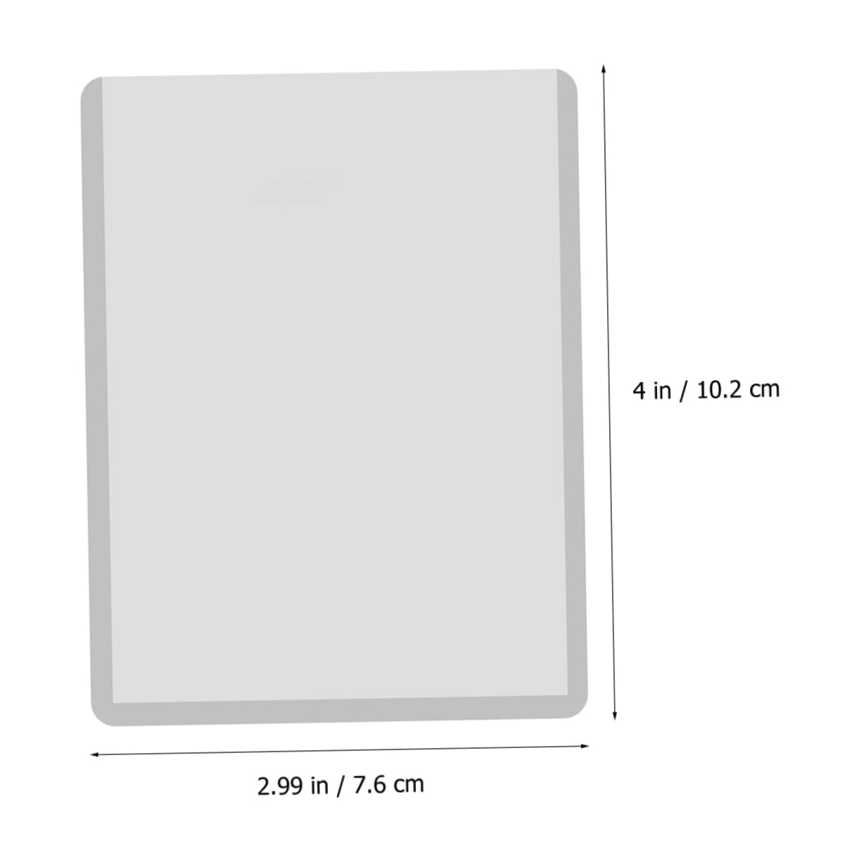 Toyvian 400 Pcs Baseball & Football Card Collection - PVC Clear Picture Frames for Sports Memorabilia Display - Perfect for Home Decor, Man Cave, and Sports Fan Gifts