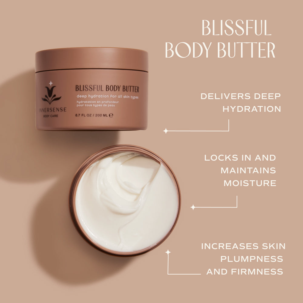 Blissful Body Butter - Ultra Hydrating & Nourishing Moisturizer for Dry Skin | Organic Shea & Cocoa Butter | Perfect for Daily Use, After Shower & Night Care