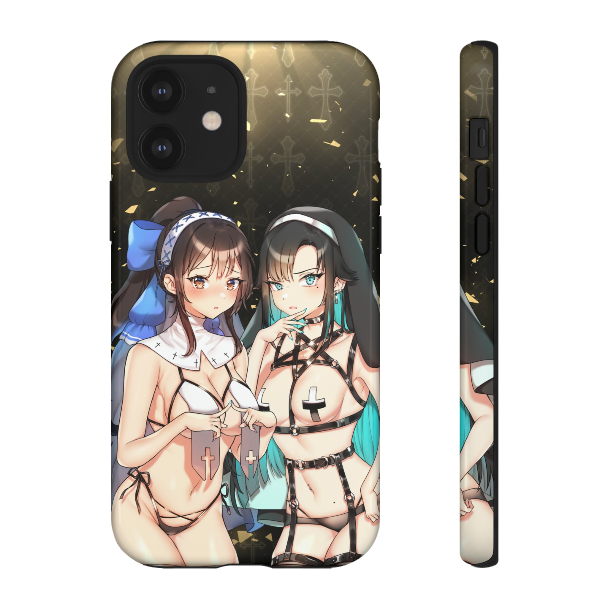 THOTS & PRAYERS SATOMI+FLOR Phone Case - Trendy Protective Cover for iPhone & Samsung | Perfect for Everyday Use, Travel & Fashion Accessory