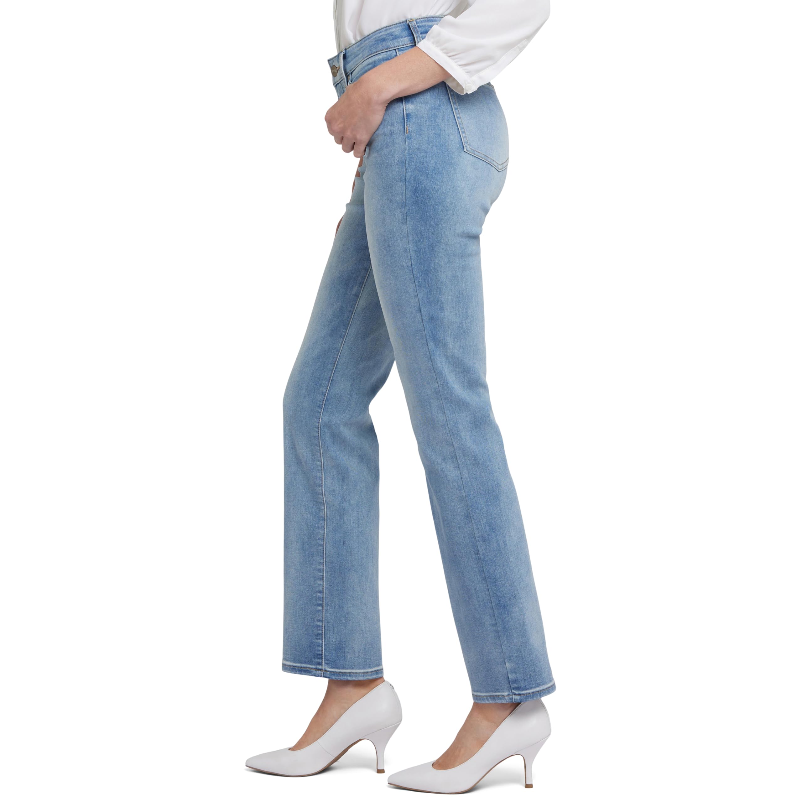 NYDJ Women's Marilyn Straight Leg Jeans - Comfortable Stretch Denim for Everyday Wear | Perfect for Work, Casual Outings & Travel