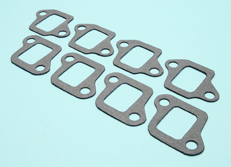 Buick 364 400 401 425 Nailhead Exhaust Manifold Gasket Set - 8 Piece High Performance Gasket Kit for 1957-1966 Buick Models - Perfect for Engine Repair & Restoration Projects