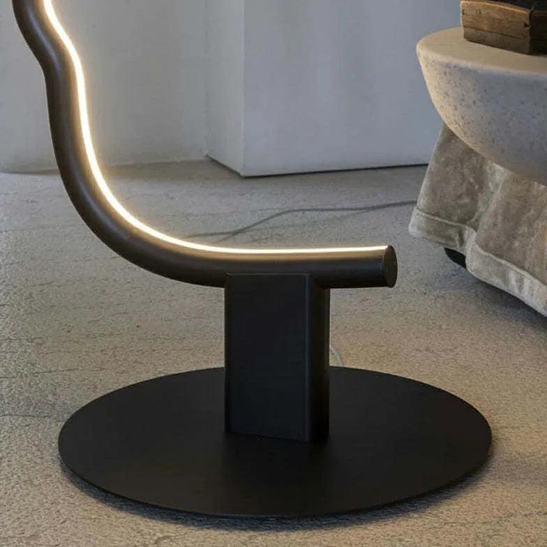 Modern Artistic Side Face Outline Table Lamp - Elegant Home & Office Decor for Living Room, Bedroom, or Study