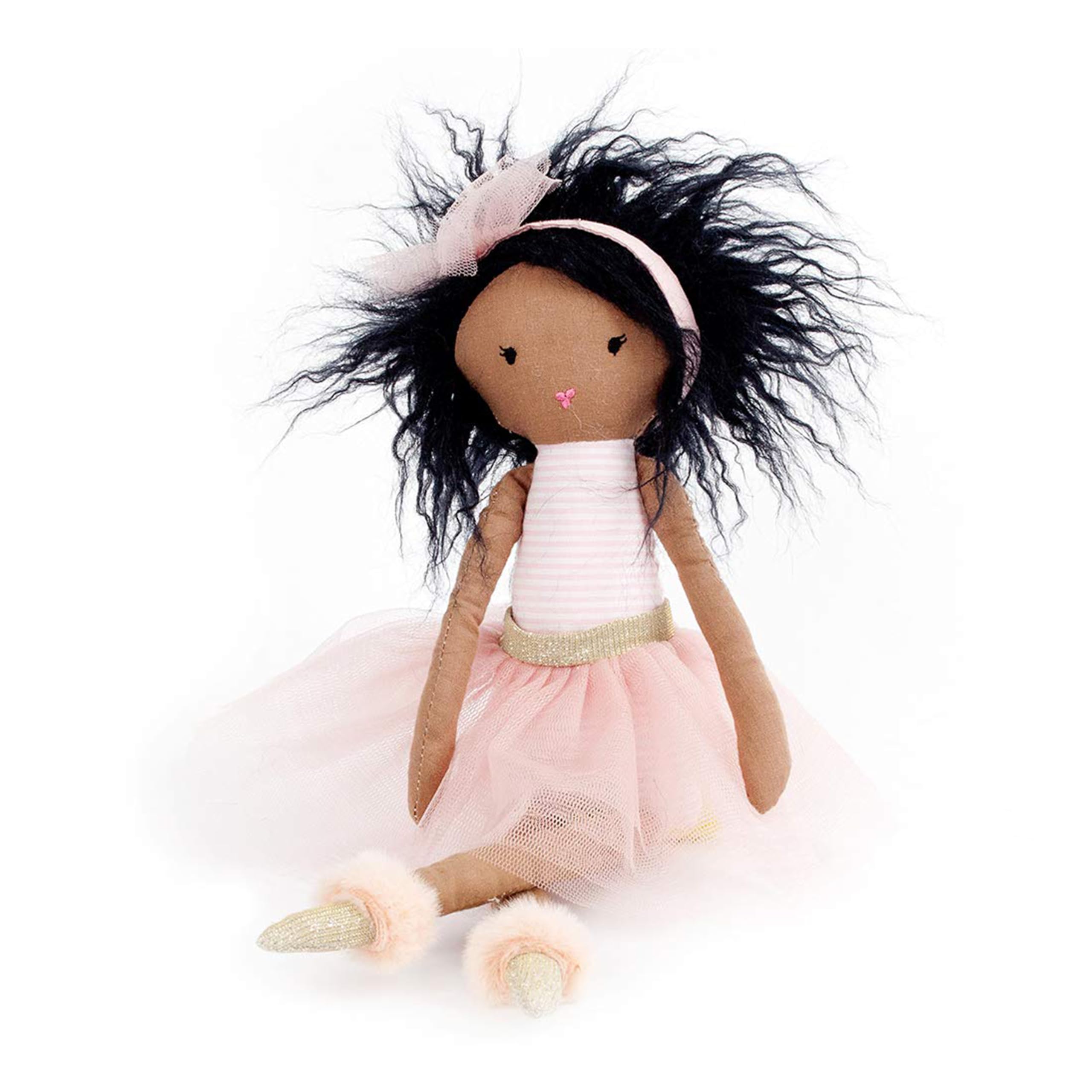 MON AMI Pink Ballerina African American Doll – 15