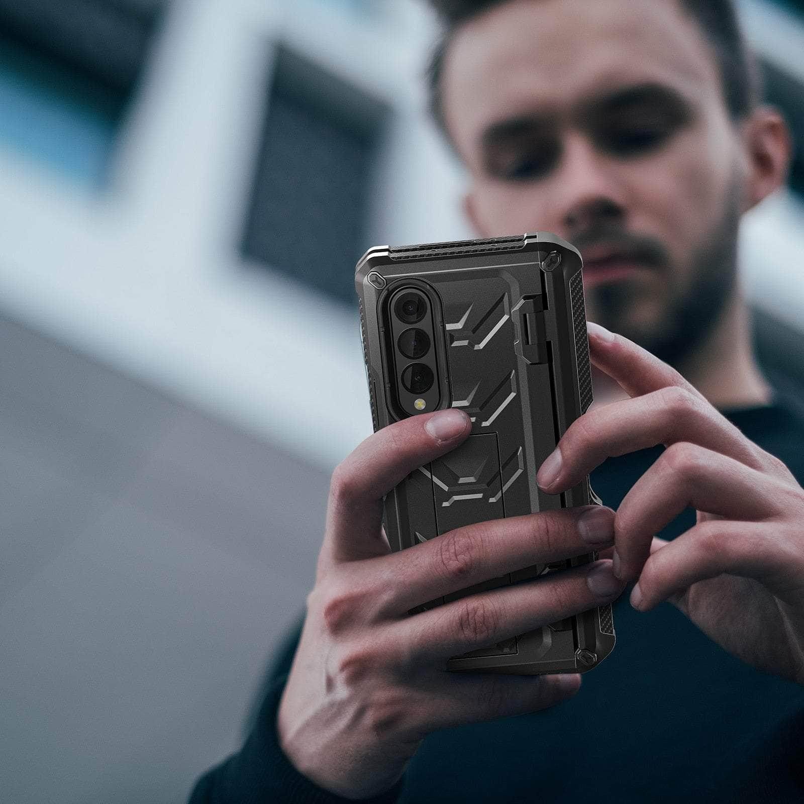 Samsung Galaxy Z Fold 4 Case - Dual Layer Rugged Protective Cover with Full Body Protection | Shockproof & Scratch Resistant for Everyday Use & Outdoor Activities