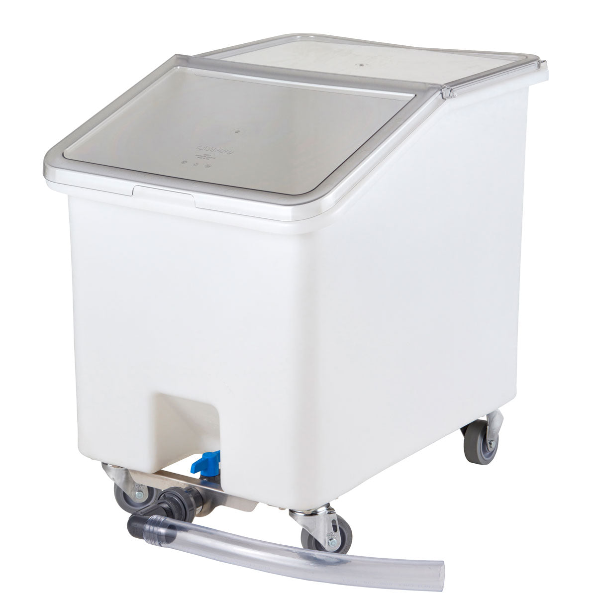 Cambro IBSD37148 37-Gallon White Soak & Brine Tank - Commercial Food Prep, Restaurant Kitchen, Deli & Catering Use