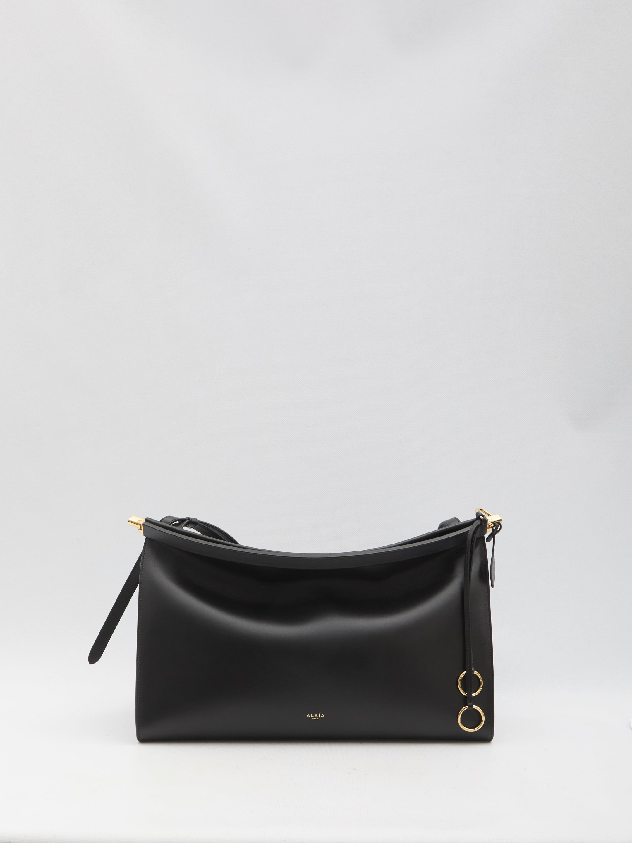 Alaia Large Le Click East West Bag - Stylish Leather Shoulder Bag for Women | Perfect for Work, Travel & Evening Out