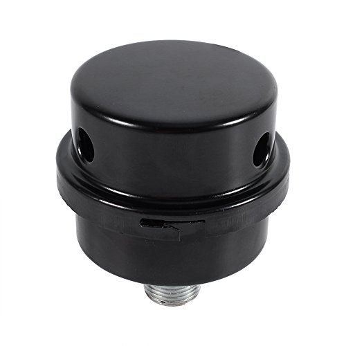 16mm Air Compressor Silencer - Air Muffler Noise Filter with Dust & Moisture Protection - Reduces Noise for Blowers, Compressors, Boilers, Exhaust Ports & Generators - Perfect for Workshops, Factories & Industrial Applications