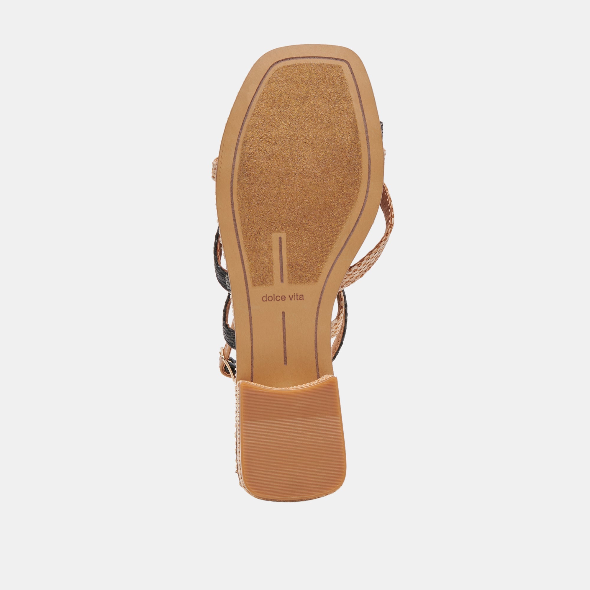 BRINN SANDALS - Black Natural Raffia Women's Sandals | Comfortable & Stylish for Beach, Vacation & Summer Outfits