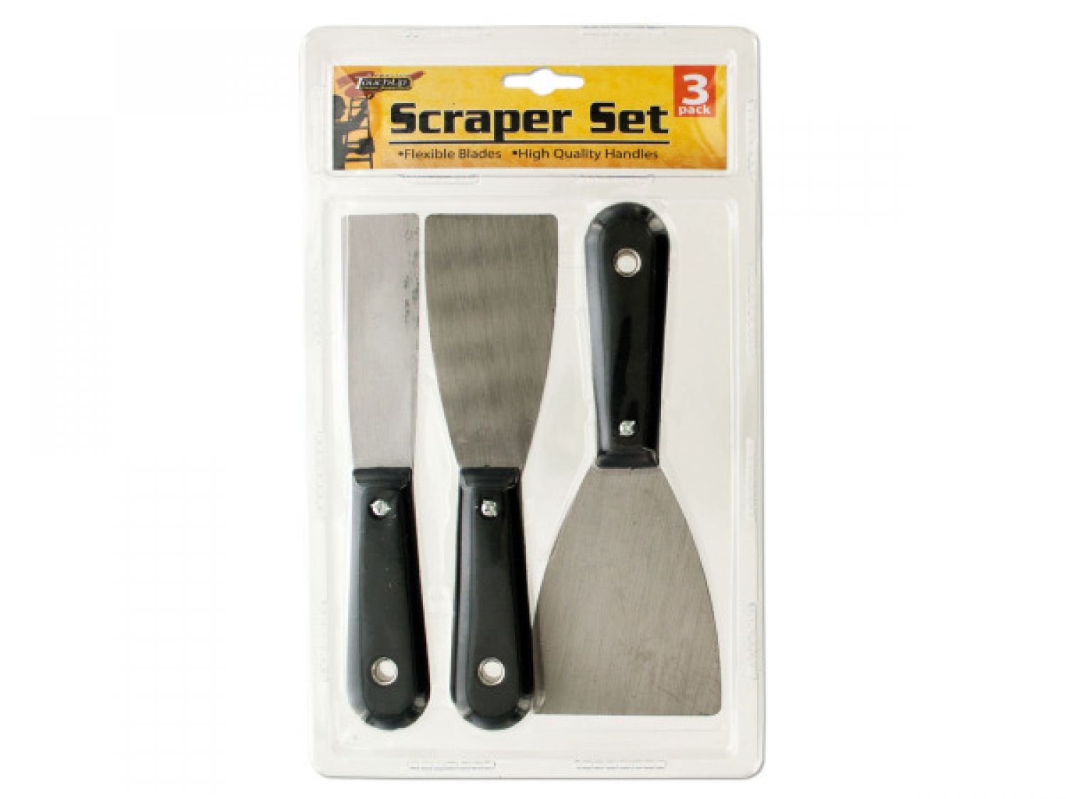 Premium Sterling Scraper Set - 24-Piece Multi-Purpose Scraping Tools Kit with Putty Knives for Home Improvement, Painting & DIY Projects | Perfect for Wallpaper Removal, Paint Scraping & Surface Prep