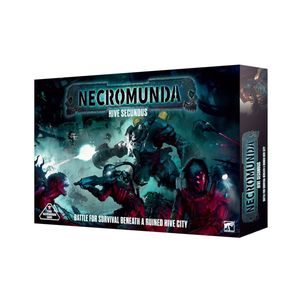 Games Workshop Warhammer Necromunda: Hive Secundus Box Set - Miniature Wargaming Terrain for Tabletop Battles & Sci-Fi RPG Campaigns