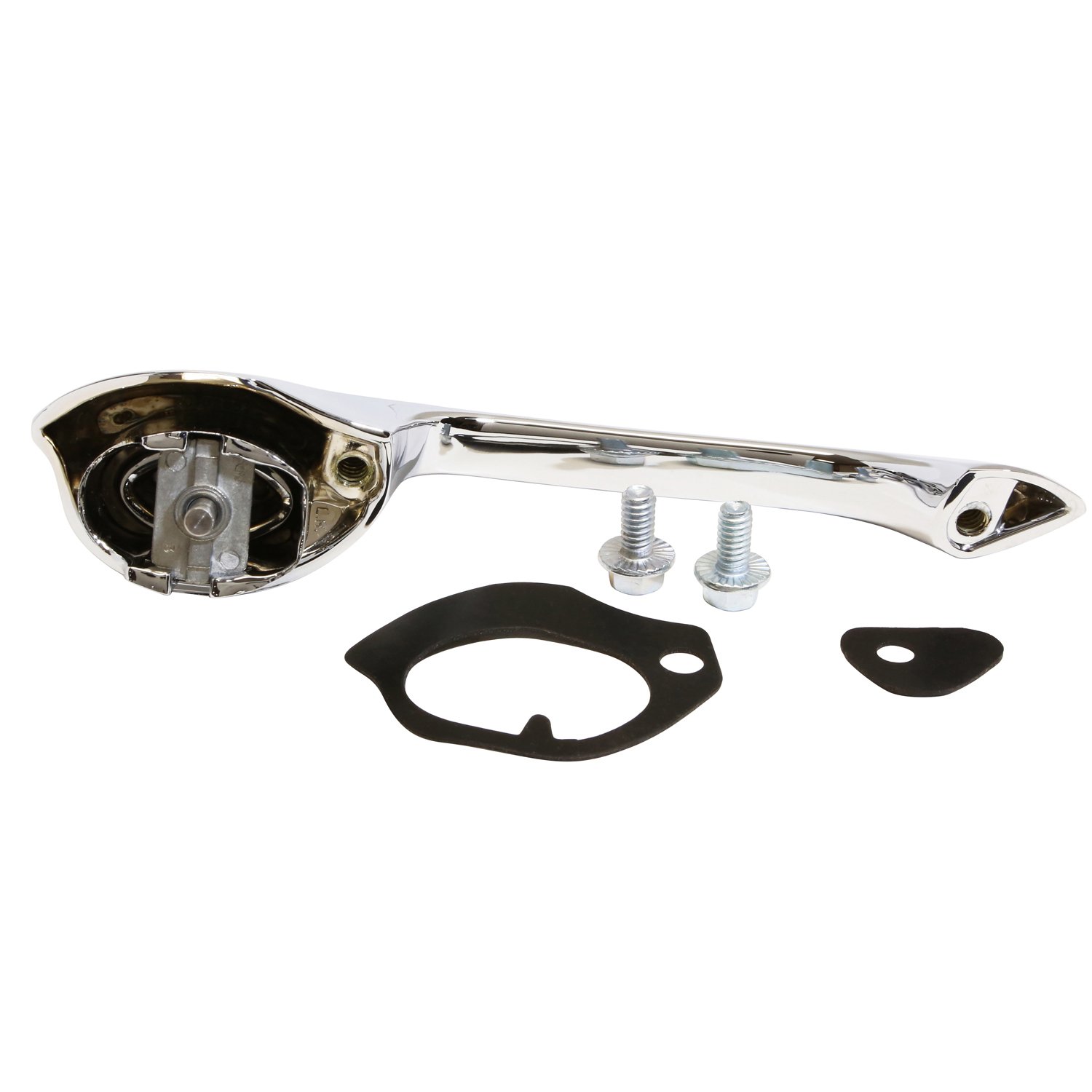 1965-1968 Chevrolet 2-Door Full Size Door Handle Assembly Replacement - Compatible with Impala, Caprice, Bel Air - Perfect for Classic Car Restoration & DIY Repair Projects