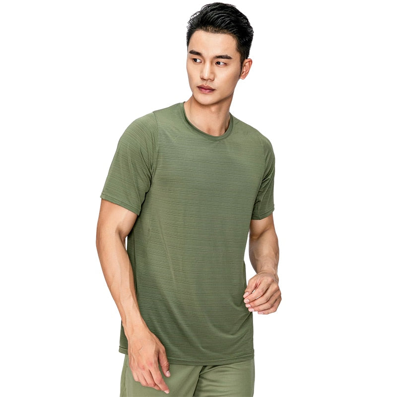 7 Colors Men's Compression Fitness T-Shirt - Quick Dry, Moisture Wicking Running & Gym Workout Shirt - Perfect for Jogging, Training & Sports Activities
