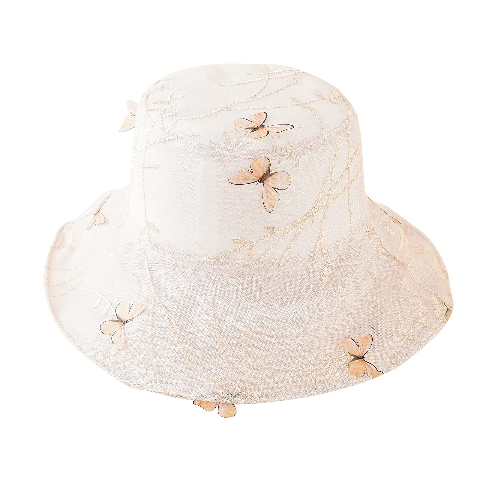 **Youth Baseball Caps for Boys & Girls - Adjustable Polyester Butterfly Embroidered Hat - Perfect for Driving, Outdoor Sports & Casual Wear**