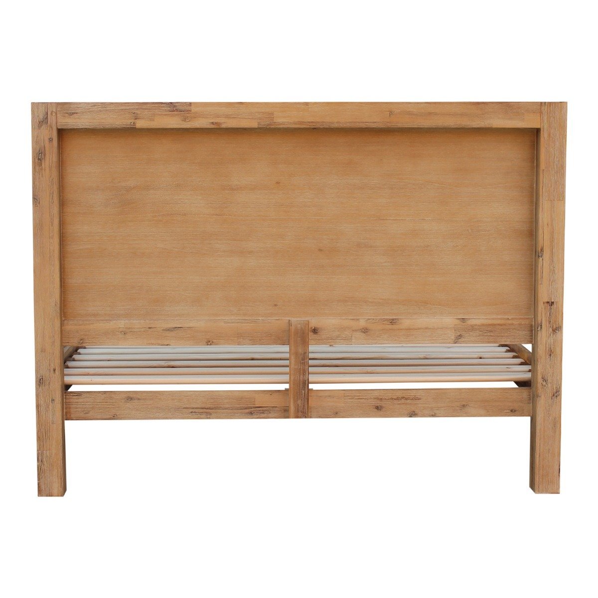 Luxe Nowra King Single Size Solid Wood Acacia Bed Frame in Oak Finish - Perfect for Modern Bedrooms & Guest Rooms