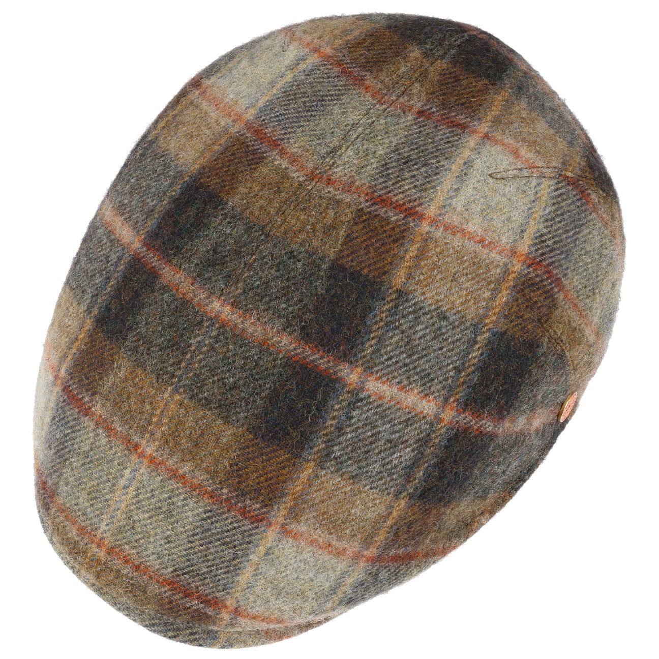 Stylish Mayser Sidney Plus British Lambswool Flat Cap for Men - Classic Winter Hat for Outdoor Activities, Travel & Casual Wear