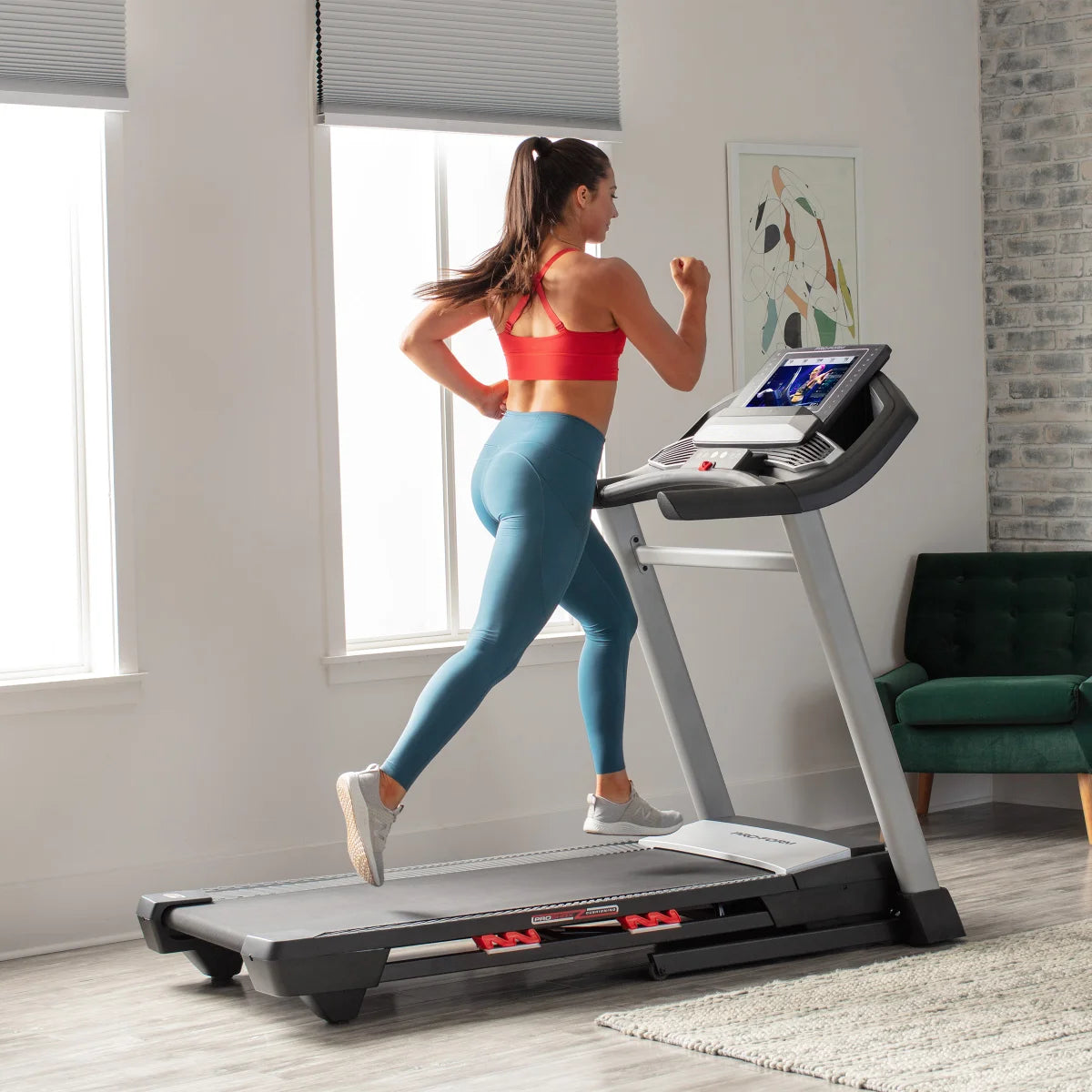 ProForm Trainer 14.0 Folding Treadmill - Compact Home Gym Equipment for Cardio Workouts | Perfect for Small Spaces & Apartment Fitness
