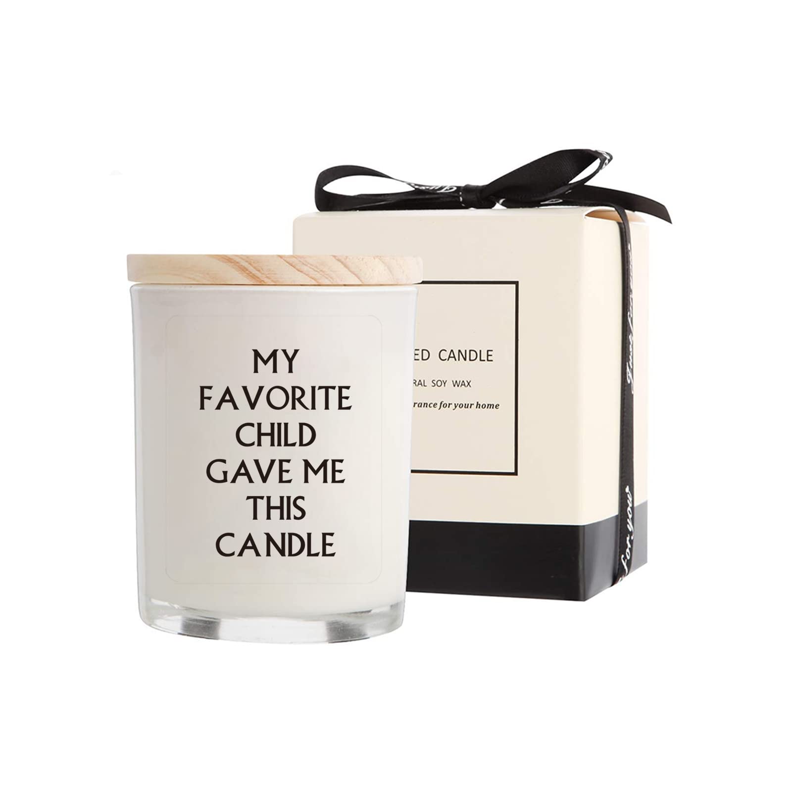 Lavender Scented Candles (5.8oz) - Best Gifts for Mom from Daughter or Son, Funny Birthday, Mother's Day, Thanksgiving & Christmas Presents - Perfect for Relaxation, Spa Nights & Home Decor