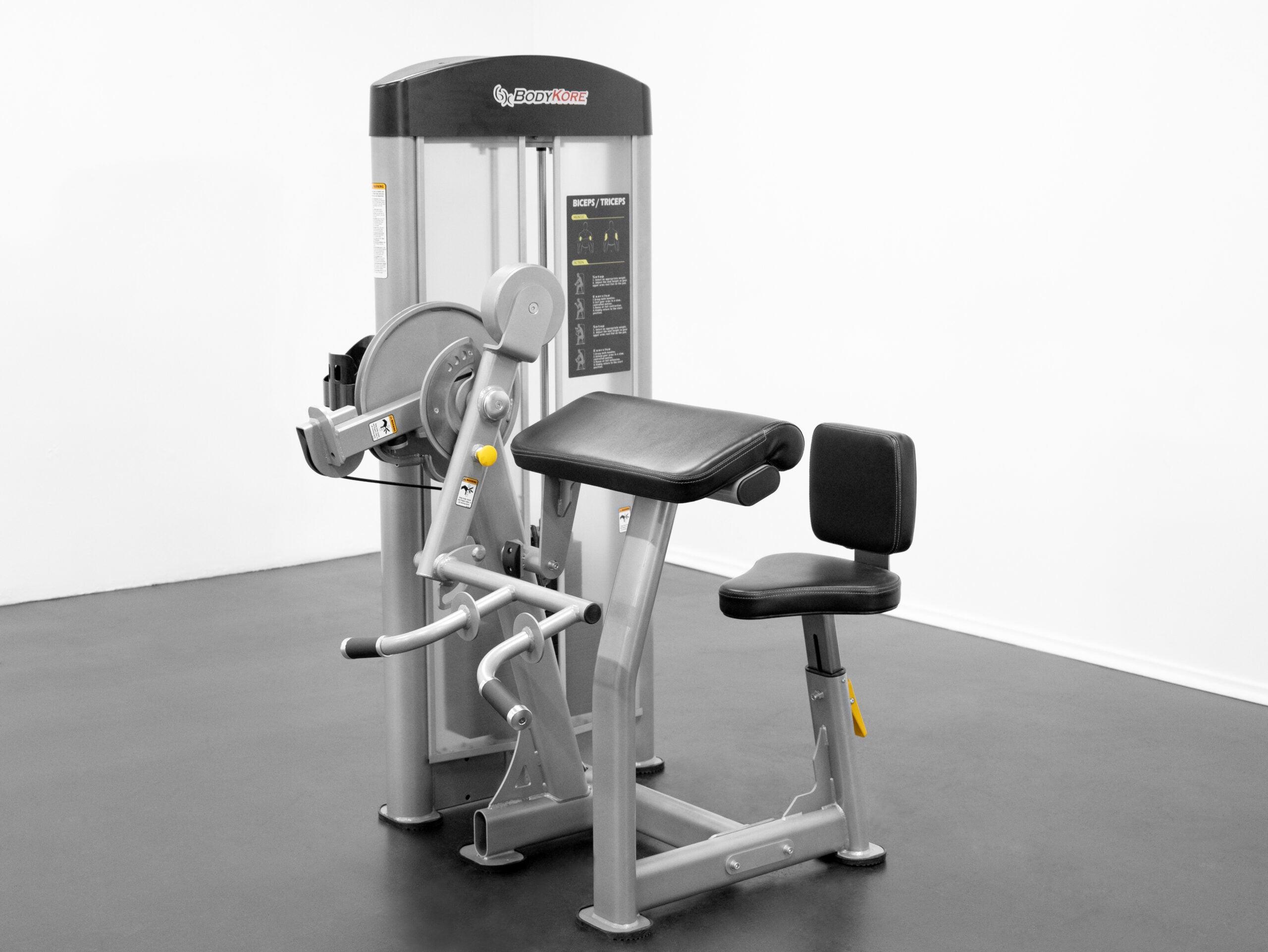BodyKore Isolation Series Bicep & Tricep Combo - Premium Arm Workout Equipment for Home & Gym Strength Training