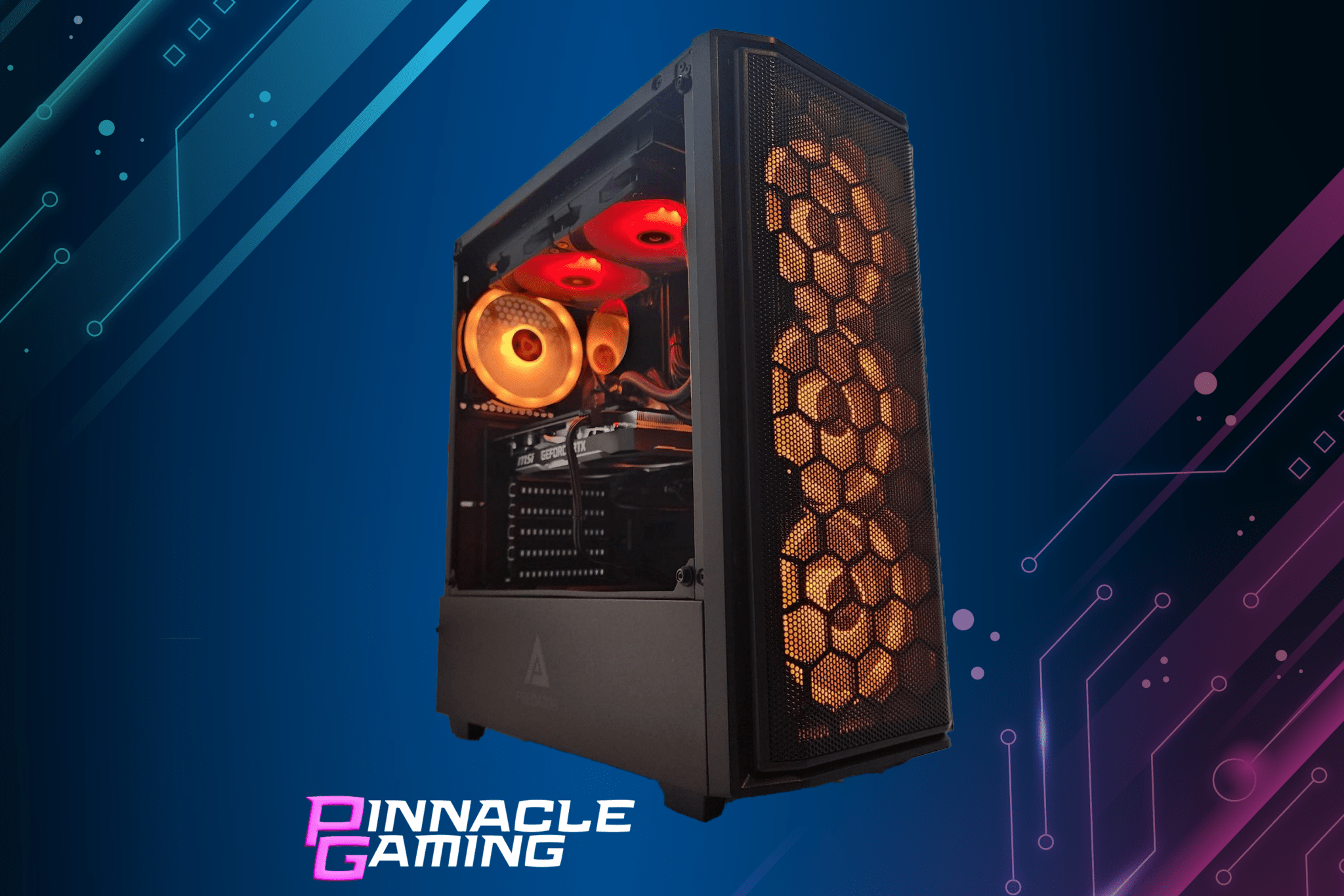 Custom Gaming Desktop PC - AMD Ryzen 5 Processor, RX 7700 XT Graphics, 1TB SSD, 16GB DDR5 RAM, Bluetooth & WiFi - Perfect for 4K Gaming, Streaming & Content Creation