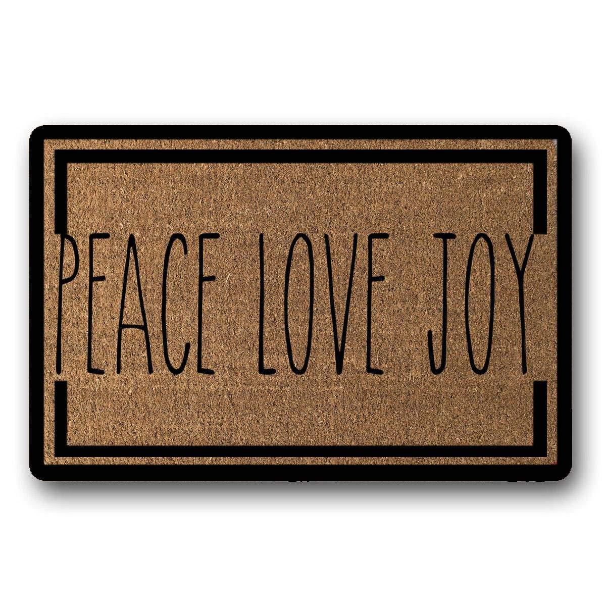 Rae Dunn Inspired Christmas Coir Door Mat - 18