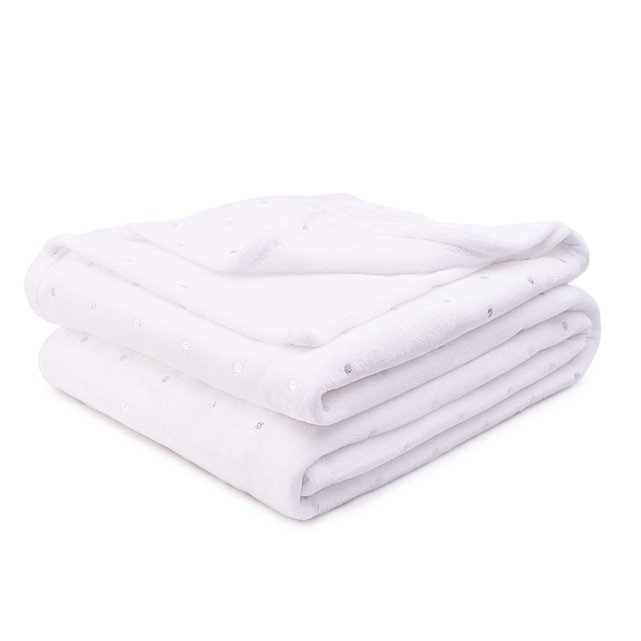 Soft Fleece Plush Blanket - Medium Weight Fluffy Cozy Throw for Couch, Bed & Home Decor - Perfect for Winter, Gifts & Relaxation