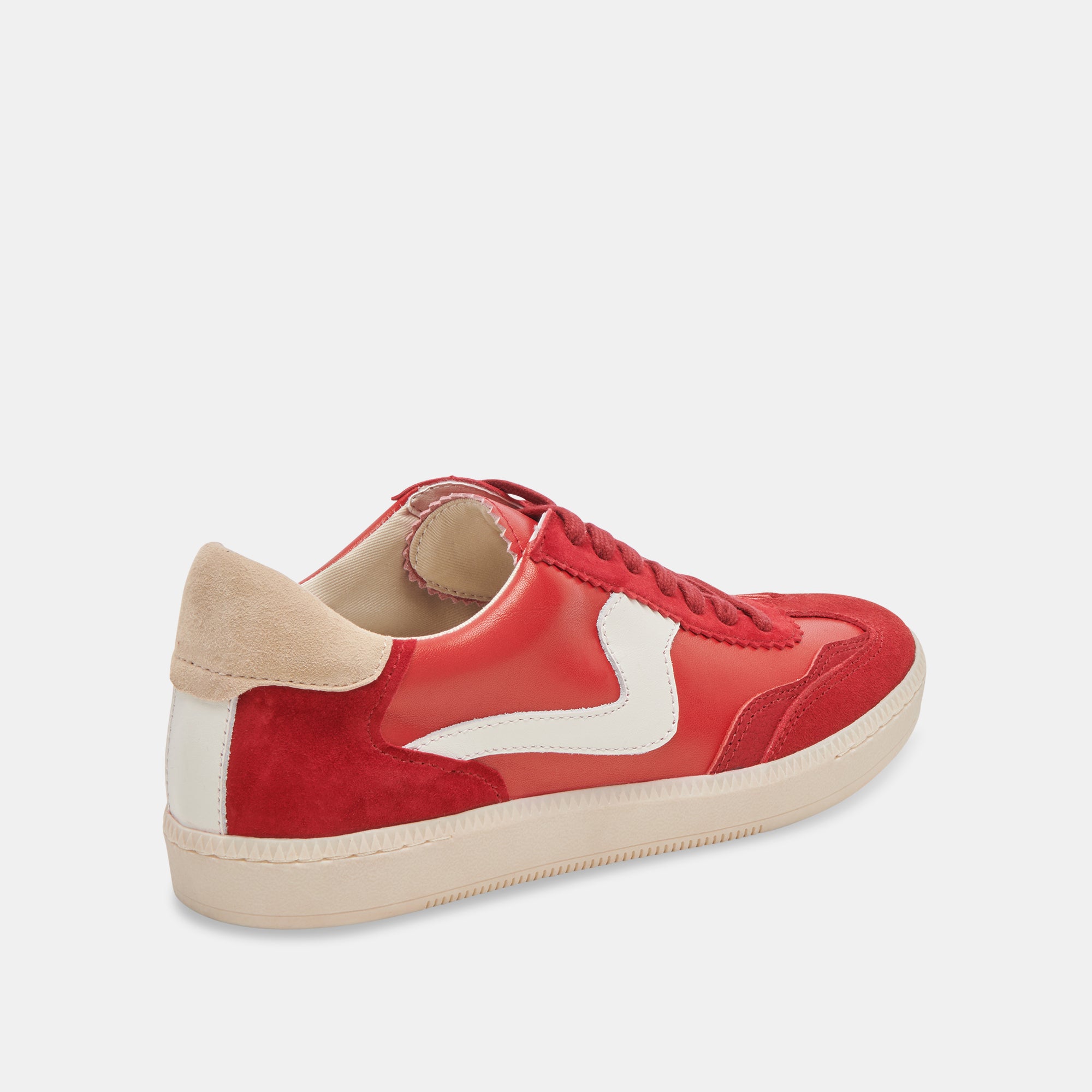 Red Suede Notice Sneakers - Stylish & Comfortable Men's/Women's Casual Shoes for Everyday Wear, Walking & Fashion Outfits