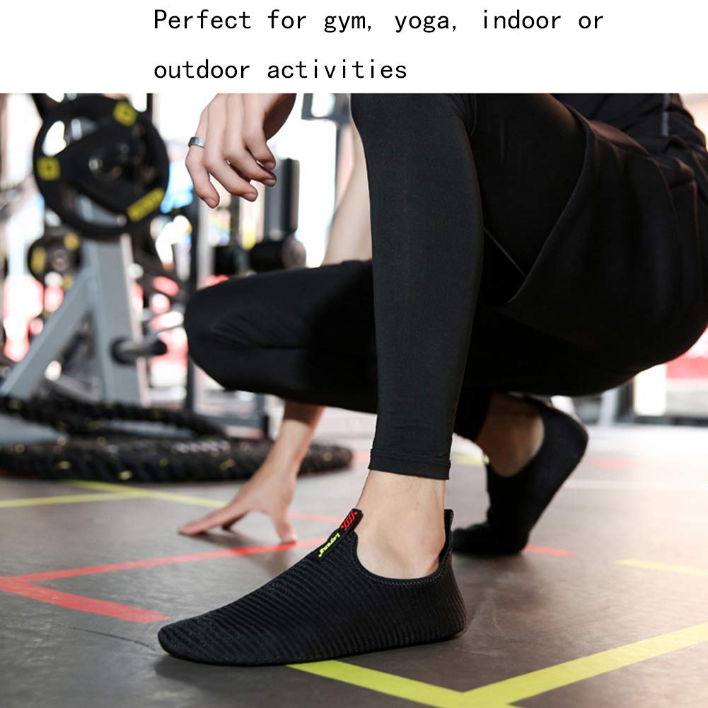 **Men's Women's Kids Quick-Dry Water Shoes - Barefoot Aqua Socks for Swimming, Beach, Yoga, Surfing & Aerobics - Lightweight & Comfortable for Outdoor Water Sports**