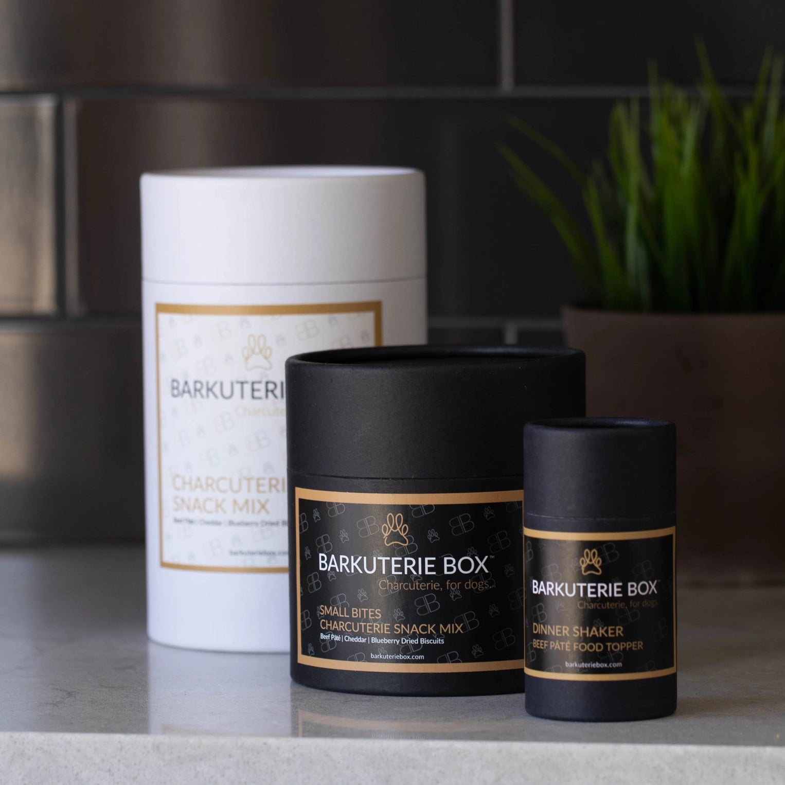 Premium Barkcuterie Dog Treat Canisters - Airtight Storage for Freshness - Perfect for Training, Travel & Home Use