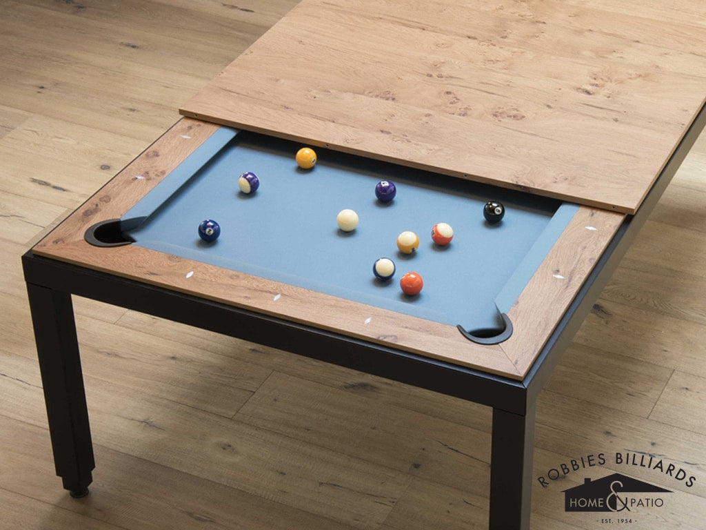 Aramith Fusion Vintage Dining Pool Table - Premium Billiard Table for Home & Game Room | Perfect for Family Entertainment & Classic Decor