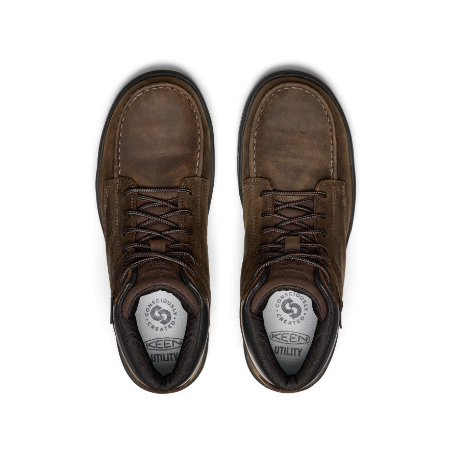 Men's Gibson ESD Safety Boots with Carbon Toe - Cascade Brown/Black Work Boots for Electricians & Construction Workers