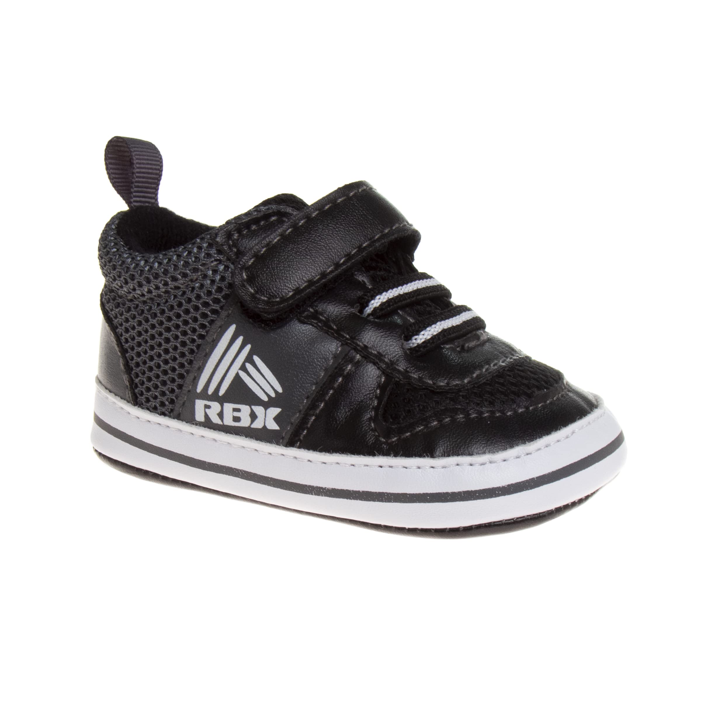 RBX Girls Boys Newborn Infant Sneakers - Soft Sole Baby Shoes for Walking & First Steps - Non-Slip Breathable Toddler Sneakers for Everyday Wear, Playtime & Special Occasions