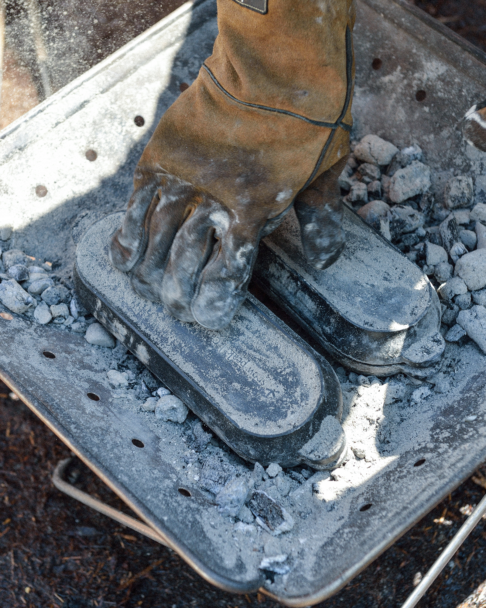 Fire Resistant Gloves for Camping & Grilling - Heatproof & Durable Outdoor Gloves for BBQ, Fireplace, and Wood Stove Use