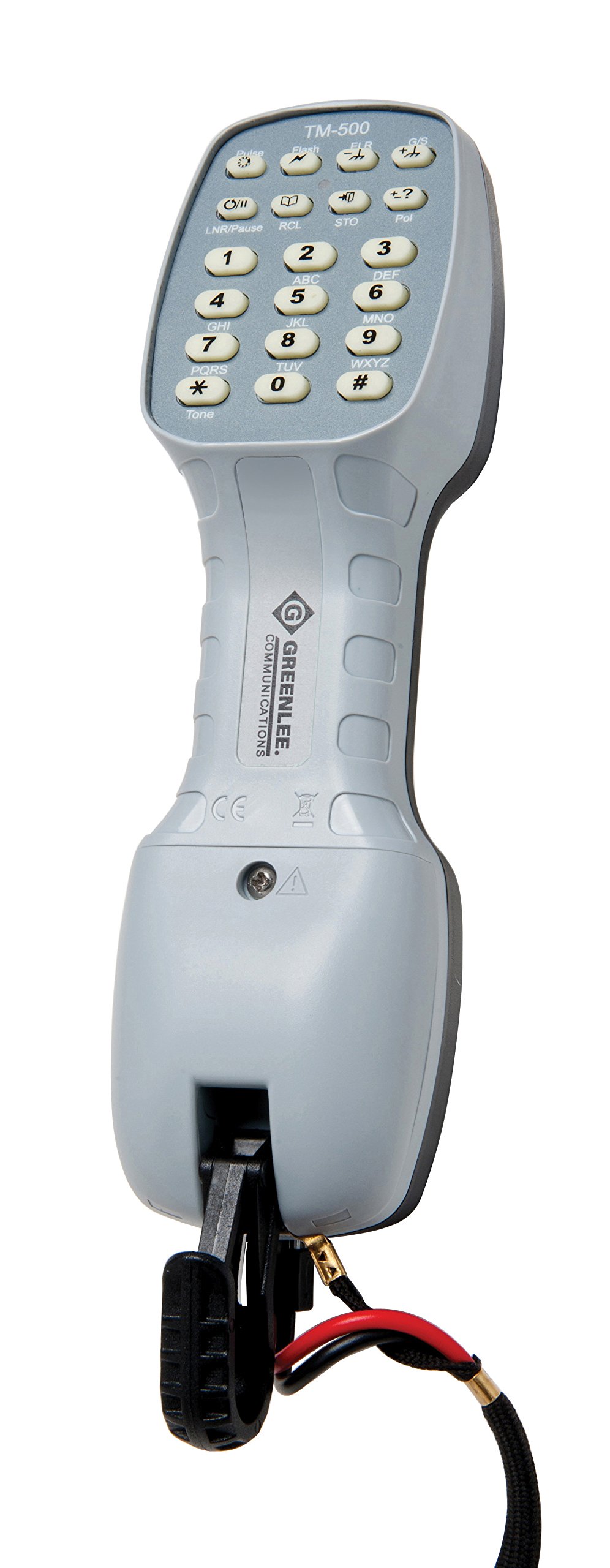 Greenlee TM-500 Professional Telephone Butt Set for Technicians - Test & Troubleshoot Phone Lines - Ideal for Telecom Installations & Repairs (Use in Offices, Call Centers & Network Maintenance)