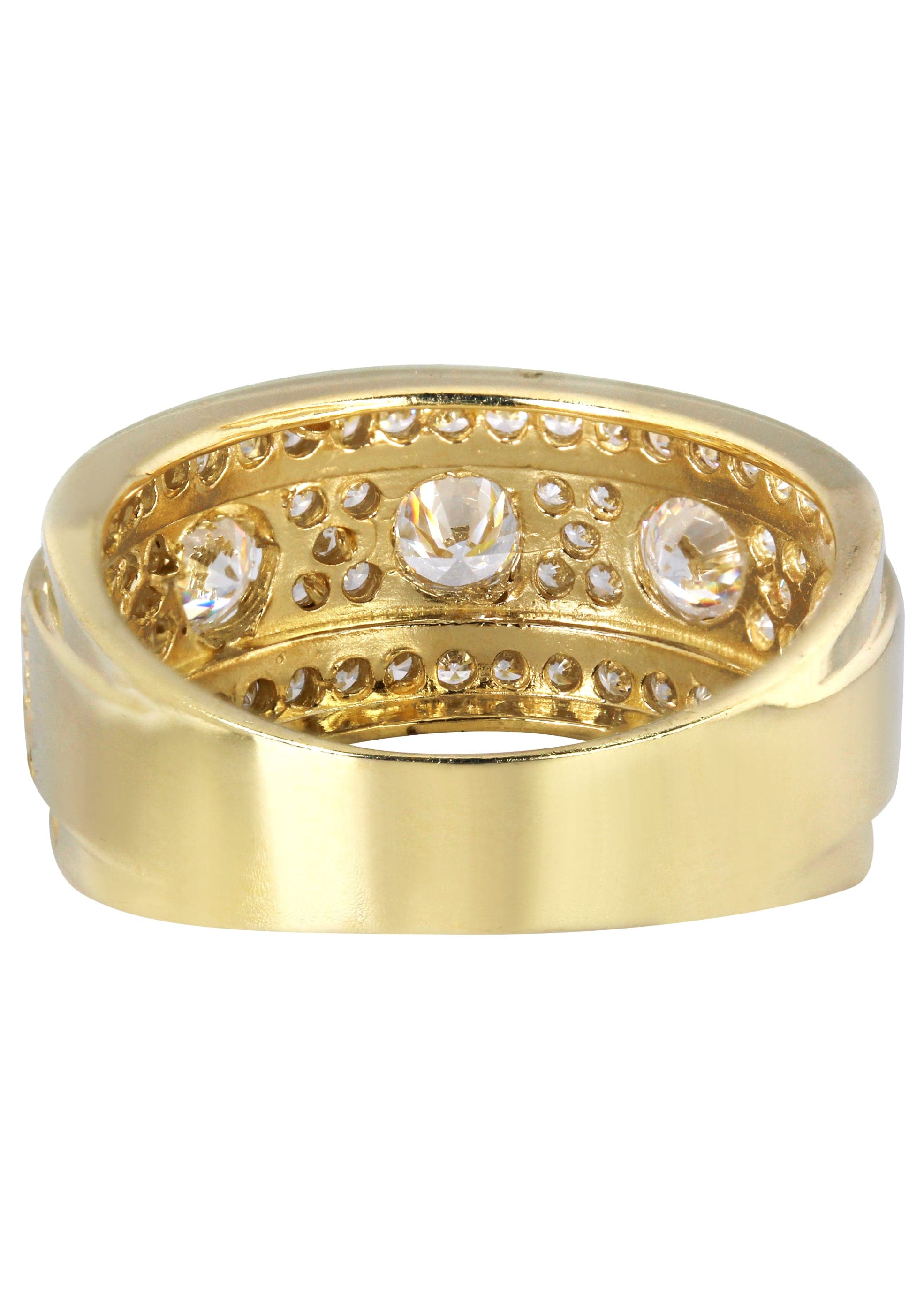 10K Gold Wedding Band for Men - Classic Comfort Fit Pinky Ring (7.5g) | Perfect for Engagement, Promise Rings & Everyday Wear