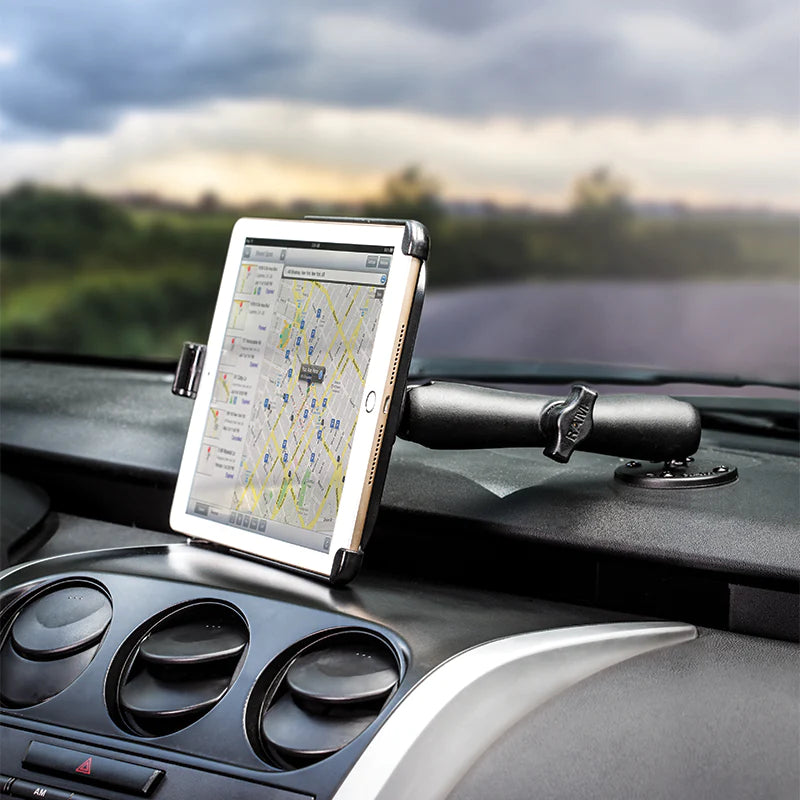 RAM EZ Roll'r™ Apple iPad Mini 4 Cradle Mount (RAM HOL AP20U) - Secure Tablet Holder for Car, Boat & Motorcycle - Perfect for GPS Navigation & Entertainment On-The-Go